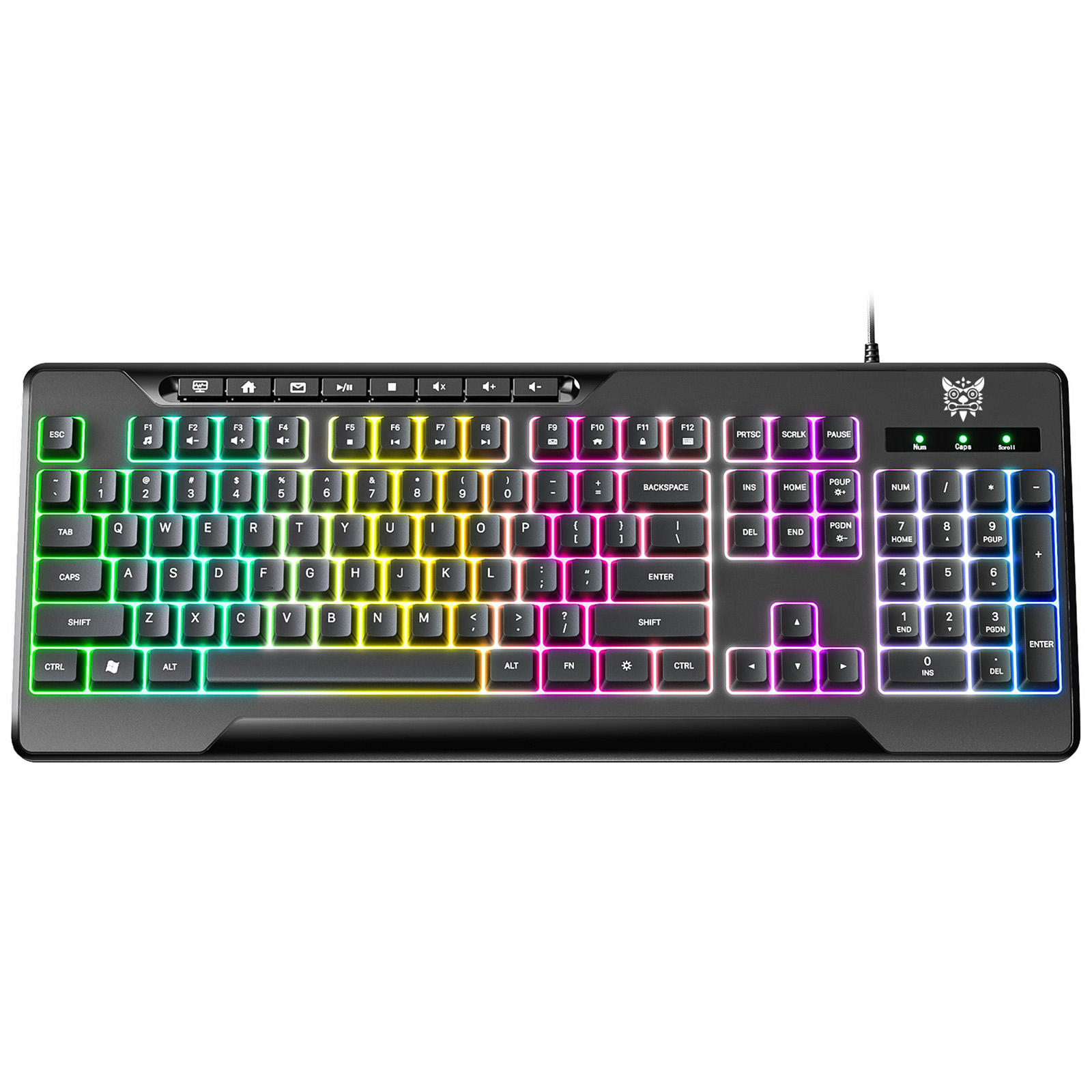 ONIKUMA TZ5006 5 in 1 Combo Gaming Set - Mouse/Keyboard/Headset/Headset stand/ Mousepad - Image 4