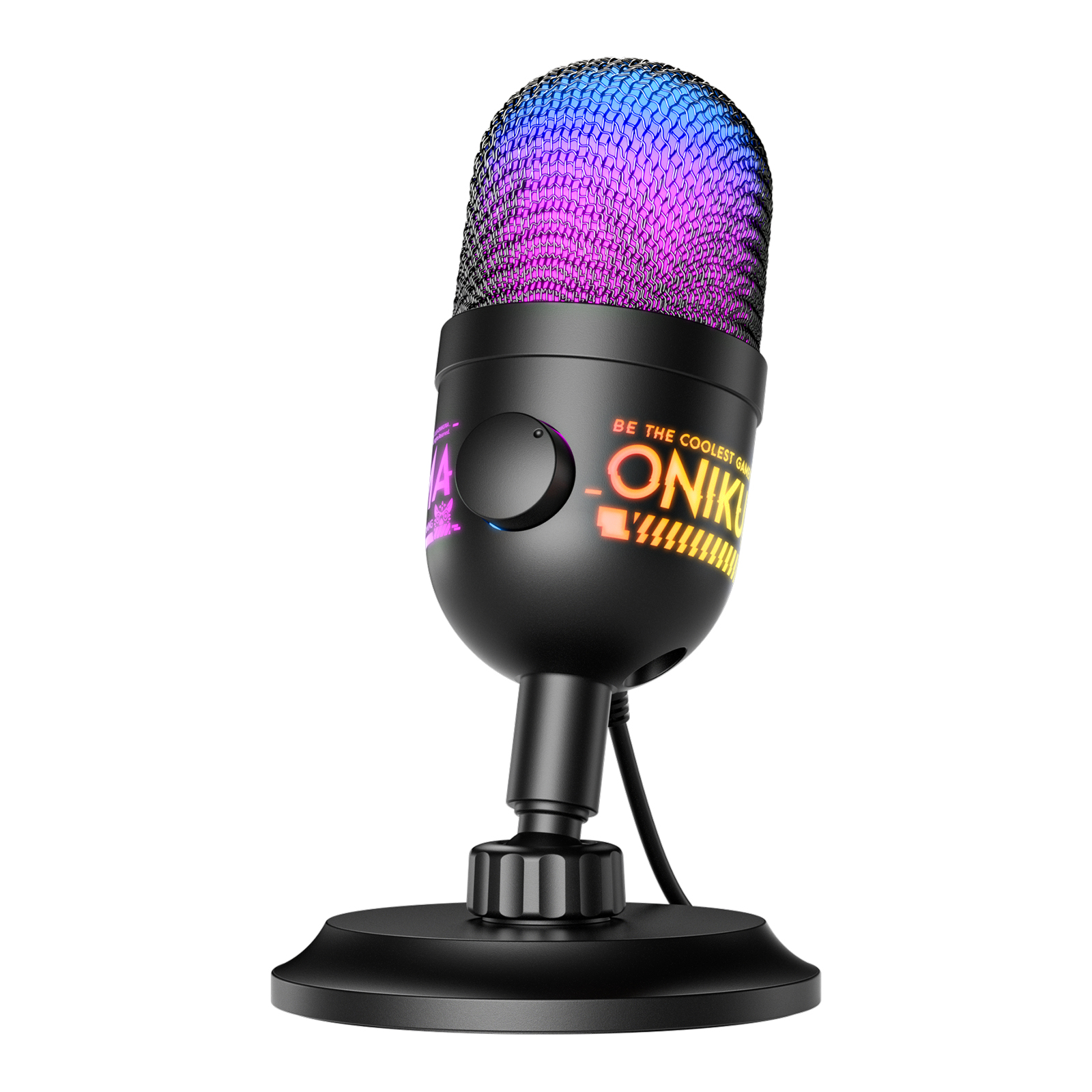 ONIKUMA M930 Studio RGB Microphone with 48KHz Capture & Smart Monitoring - Image 4
