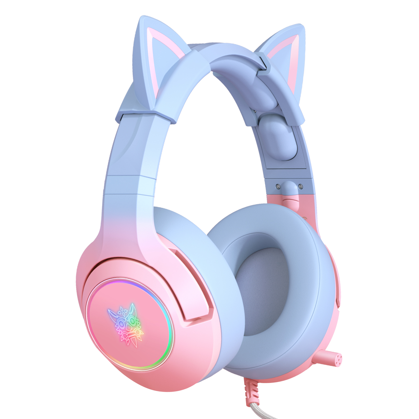 ONIKUMA K9 RGB Stereo Gaming Headset with Cat Ears for PS4, Xbox, PC and Switch - Image 4