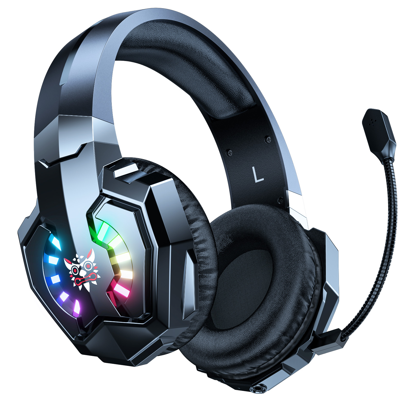 ONIKUMA B15 Tri-mode Bluetooth, 2.4G, Wired E-sports Game Headset(Black) - Image 3