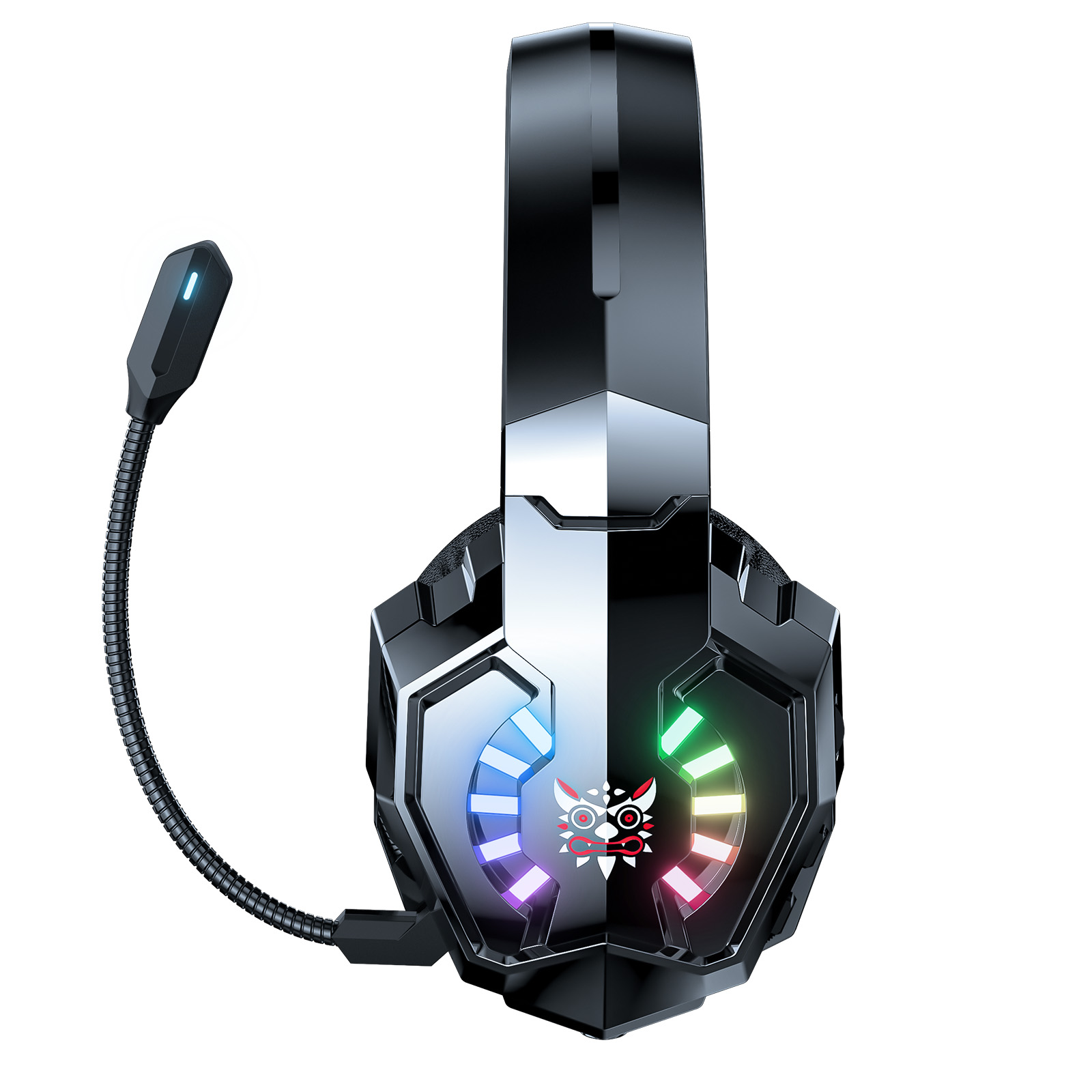 ONIKUMA B15 Tri-mode Bluetooth, 2.4G, Wired E-sports Game Headset(Black) - Image 4